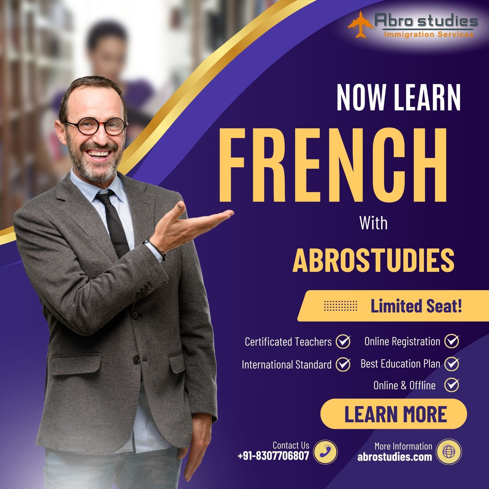 french language institute in rohini abrostudies